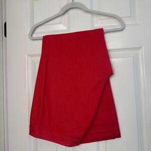 Red Doncaster Pants Size 16P – Classic Fit, 29” Inseam
